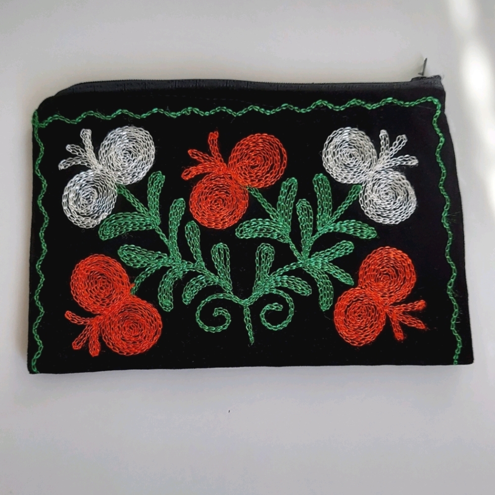 Hand Made Embroidered Purse